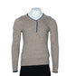 SMART WOOL Mens Tops L / Beige SMART WOOL - Button up sweater