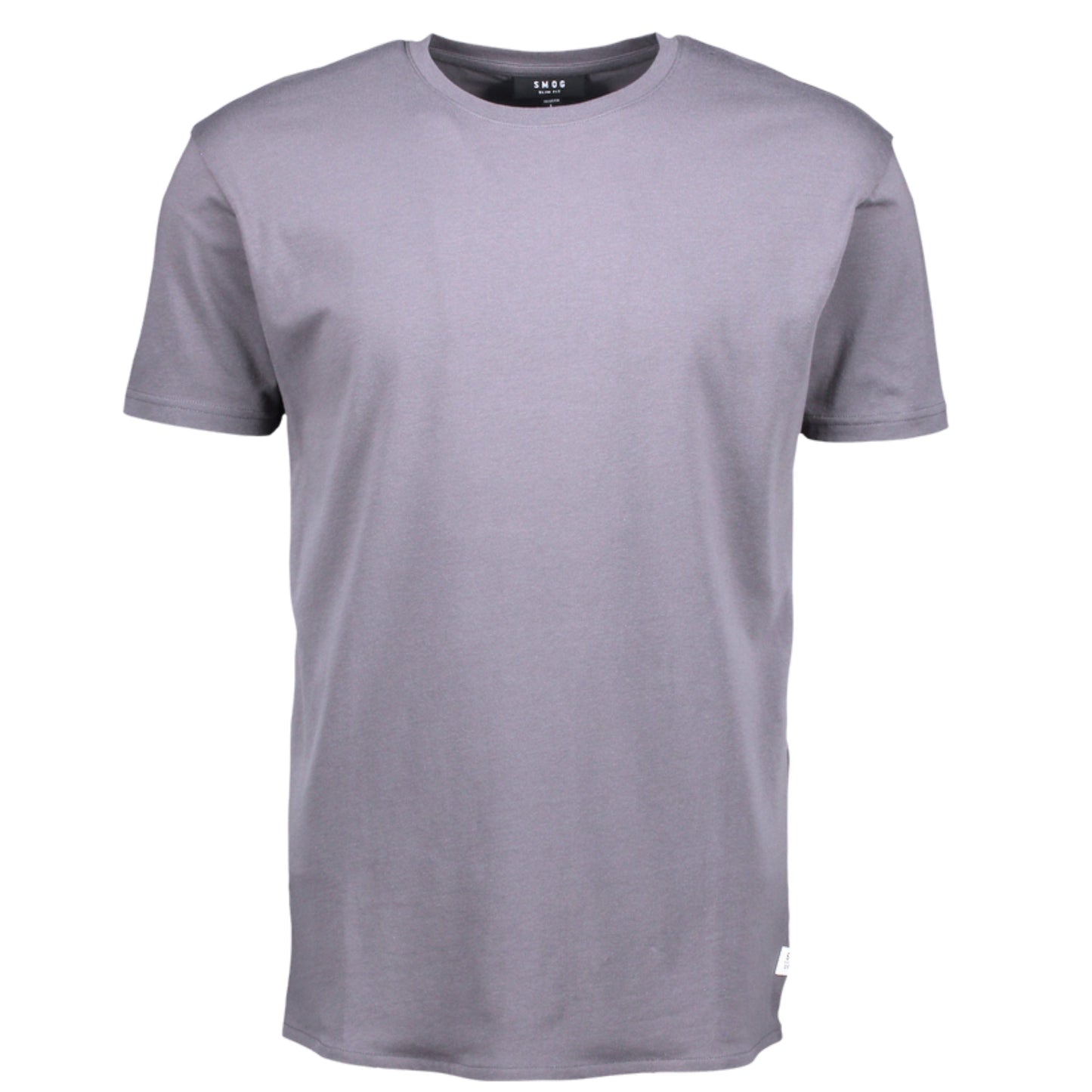SMOG Mens Tops M / Grey SMOG - Sold Color Short Sleeves T-Shirt