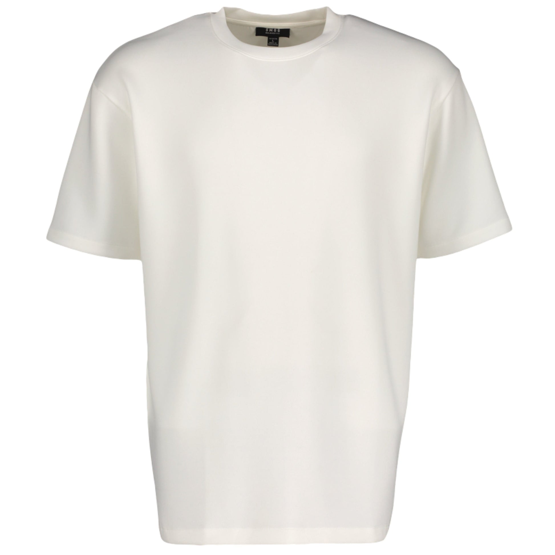 SMOG Mens Tops XL / White SMOG - Sold Color Short Sleeves T-Shirt