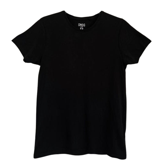SMOG Mens Tops M / Black SMOG - Sold Color Short Sleeves T-Shirt