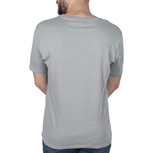 SMOG Mens Tops M / Grey SMOG - Solid Crew Neck T-Shirt