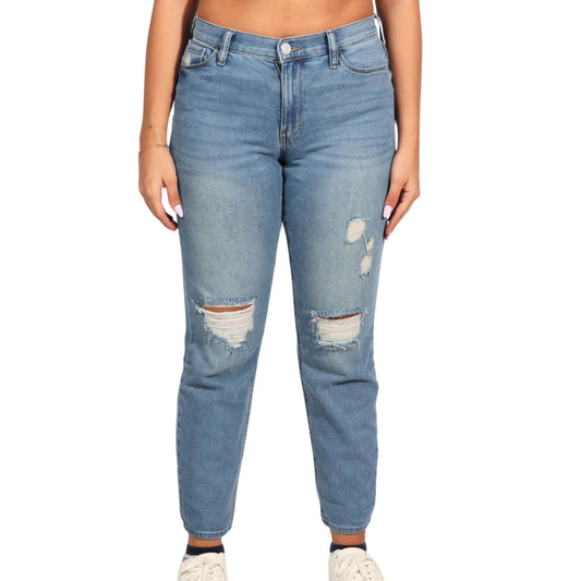 SO Womens Bottoms M / Blue SO - Boyfriend Women's Jeans