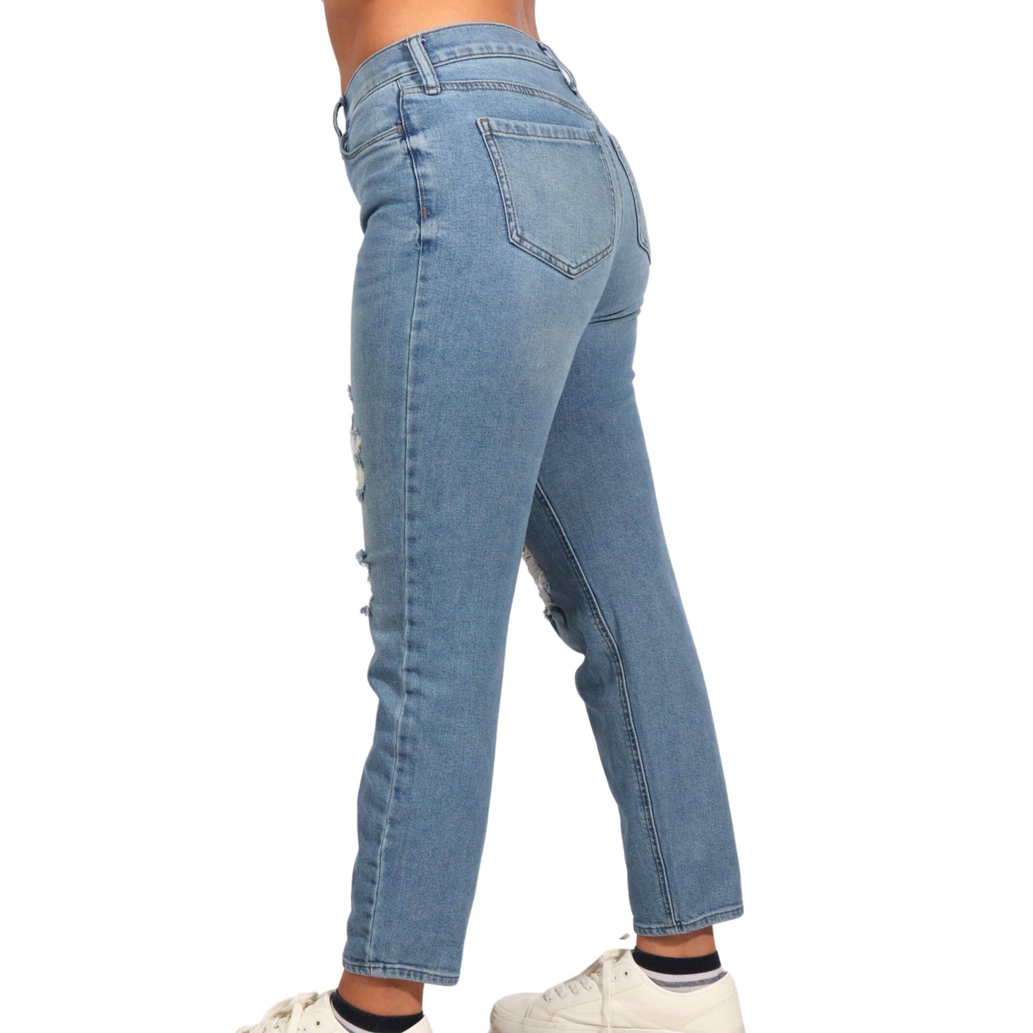 SO Womens Bottoms M / Blue SO - Boyfriend Women's Jeans