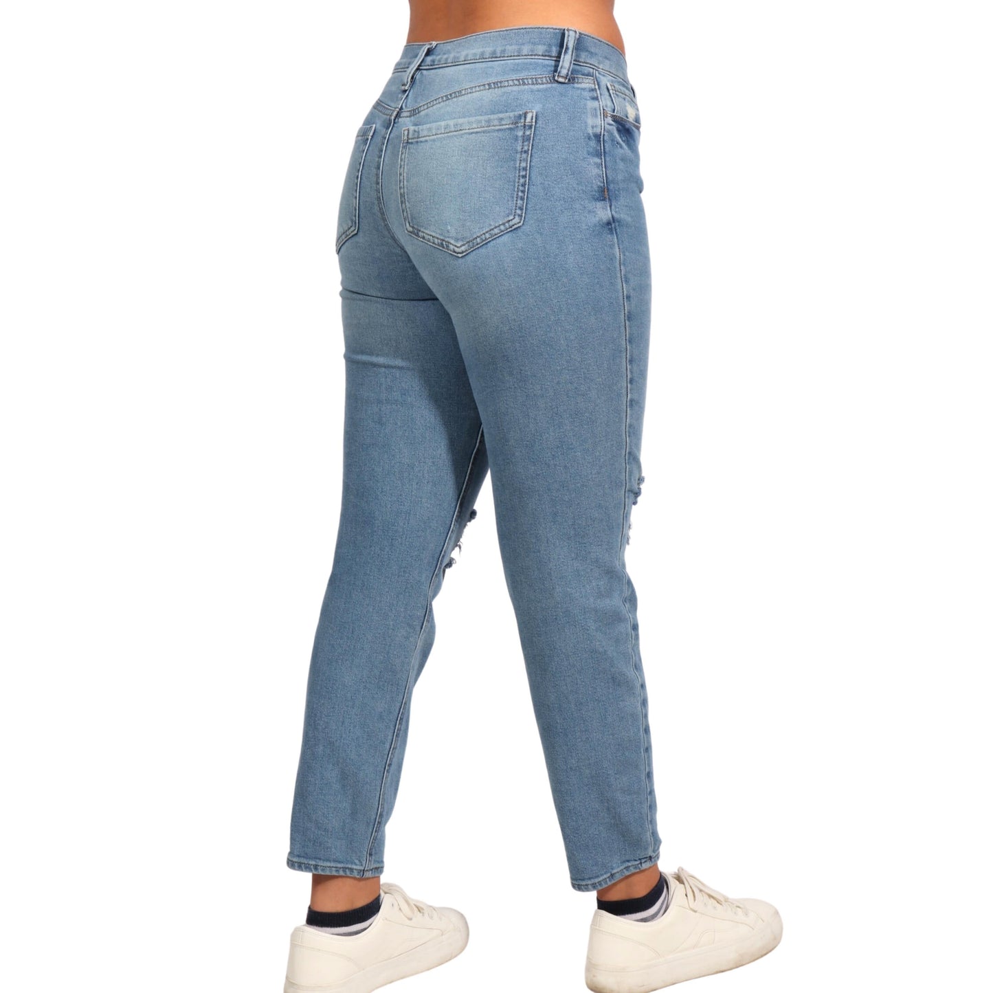 SO Womens Bottoms M / Blue SO - Boyfriend Women's Jeans