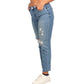 SO Womens Bottoms M / Blue SO - Boyfriend Women's Jeans