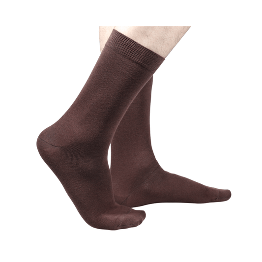 SOCKS LAND Socks 40-43 / Brown SOCKS LAND - Below Knee Soft Socks