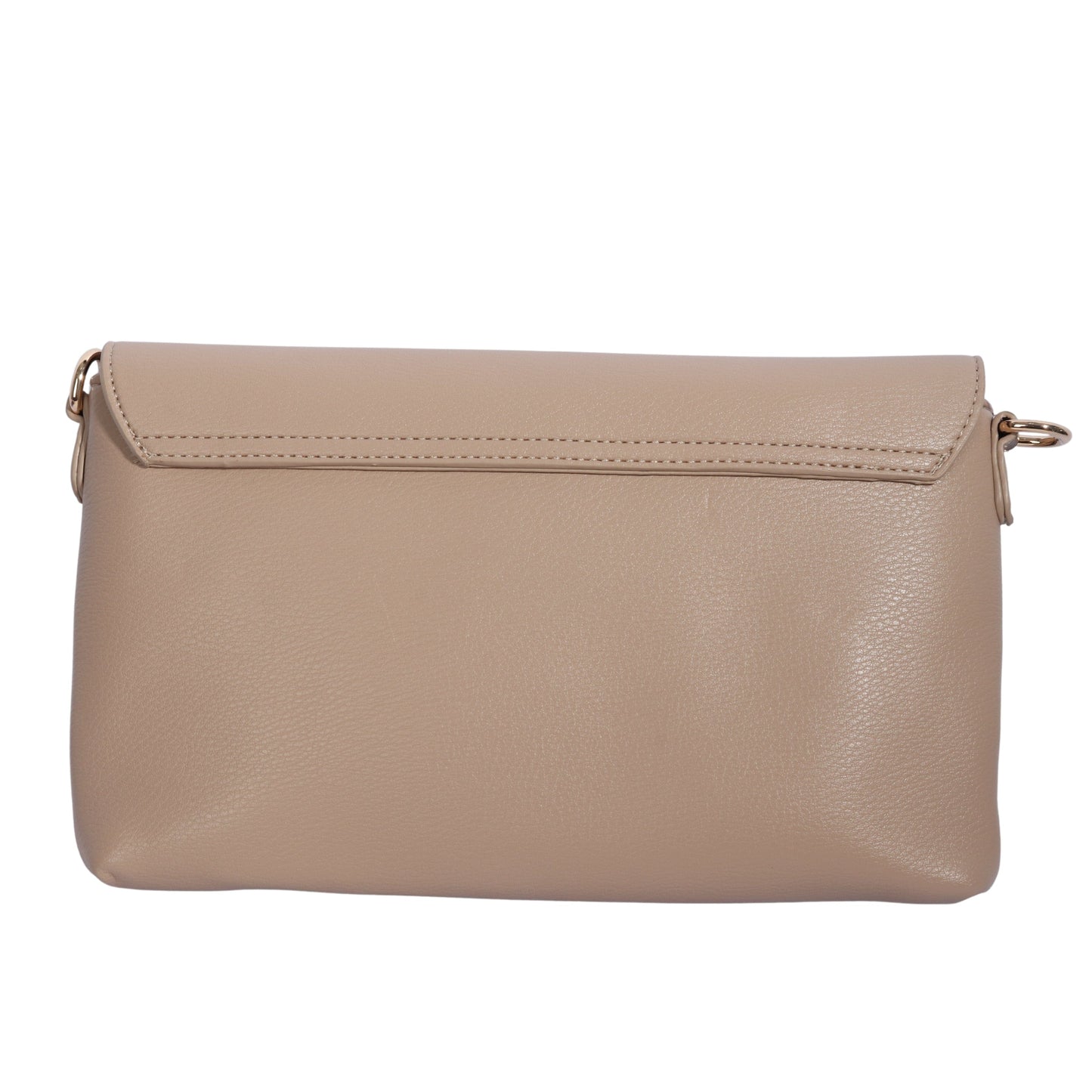 SOLE SOCIETY Women Bags Beige SOLE SOCIETY - Hallie faux leather fold over clutch