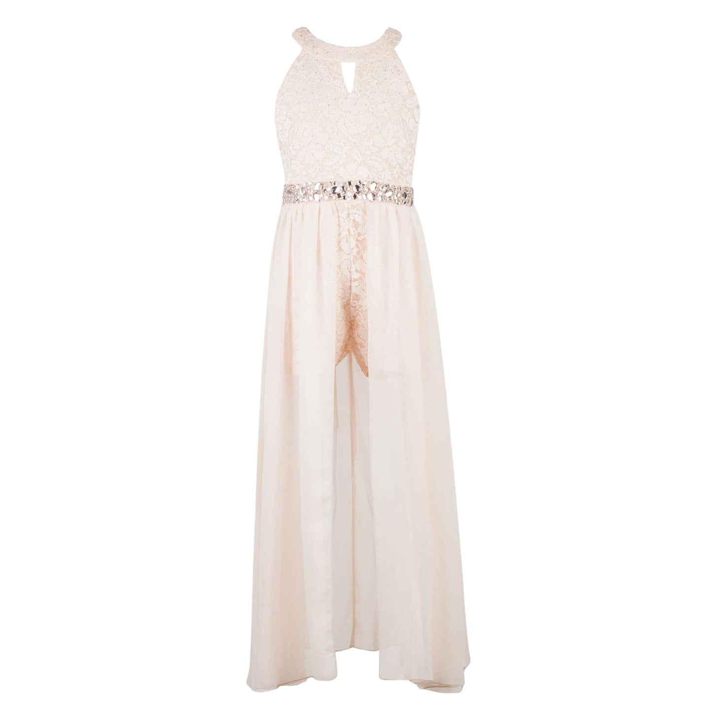 SPEECHLESS Girls Dress M / Beige SPEECHLESS - KIDS - Sleeveless Maxi Dress