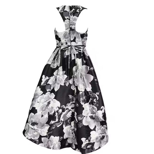 SPEECHLESS Girls Dress M / Multi-Color SPEECHLESS - KIDS - Social Hi Low Floral Mikado Dress