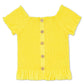 SPEECHLESS Girls Tops L / Yellow SPEECHLESS - KIDS - Smocked Top