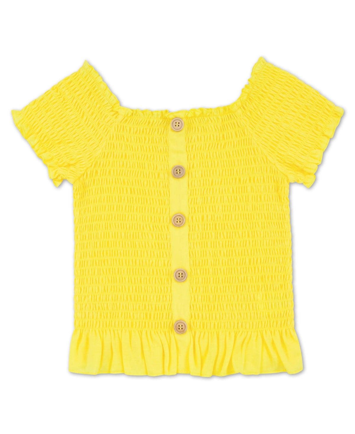 SPEECHLESS Girls Tops L / Yellow SPEECHLESS - KIDS - Smocked Top