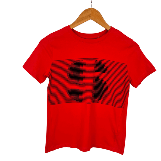 SPORTS ILLUSTRATED Boys Tops M / Red SPORTS ILLUSTRATED - Magazine Logo T-Shirt