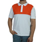 SPORTS ILLUSTRATED Mens Tops XXXXL / Orange SPORTS ILLUSTRATED - Hidden Buttons Front Top