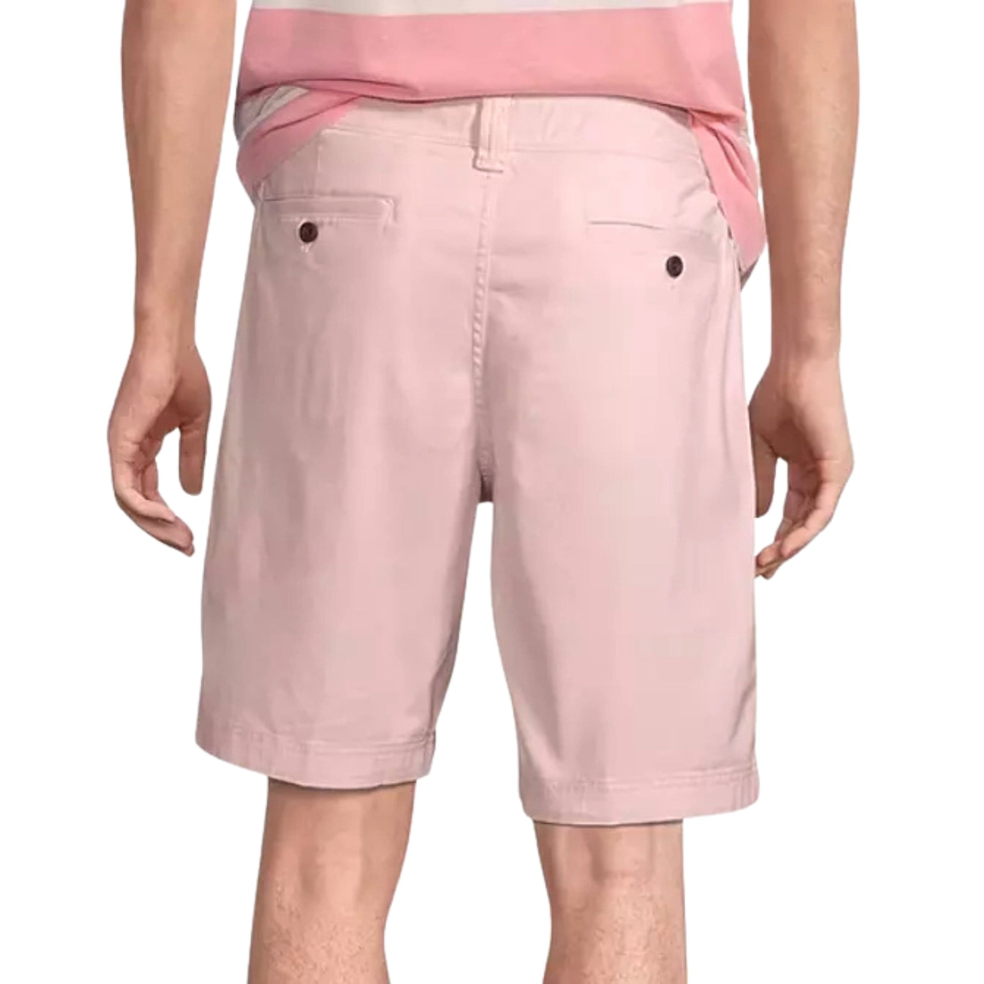 ST.JOHN'S BAY Mens Bottoms XL / Pink / 38 ST.JOHN'S BAY - Cotton Solid shorts