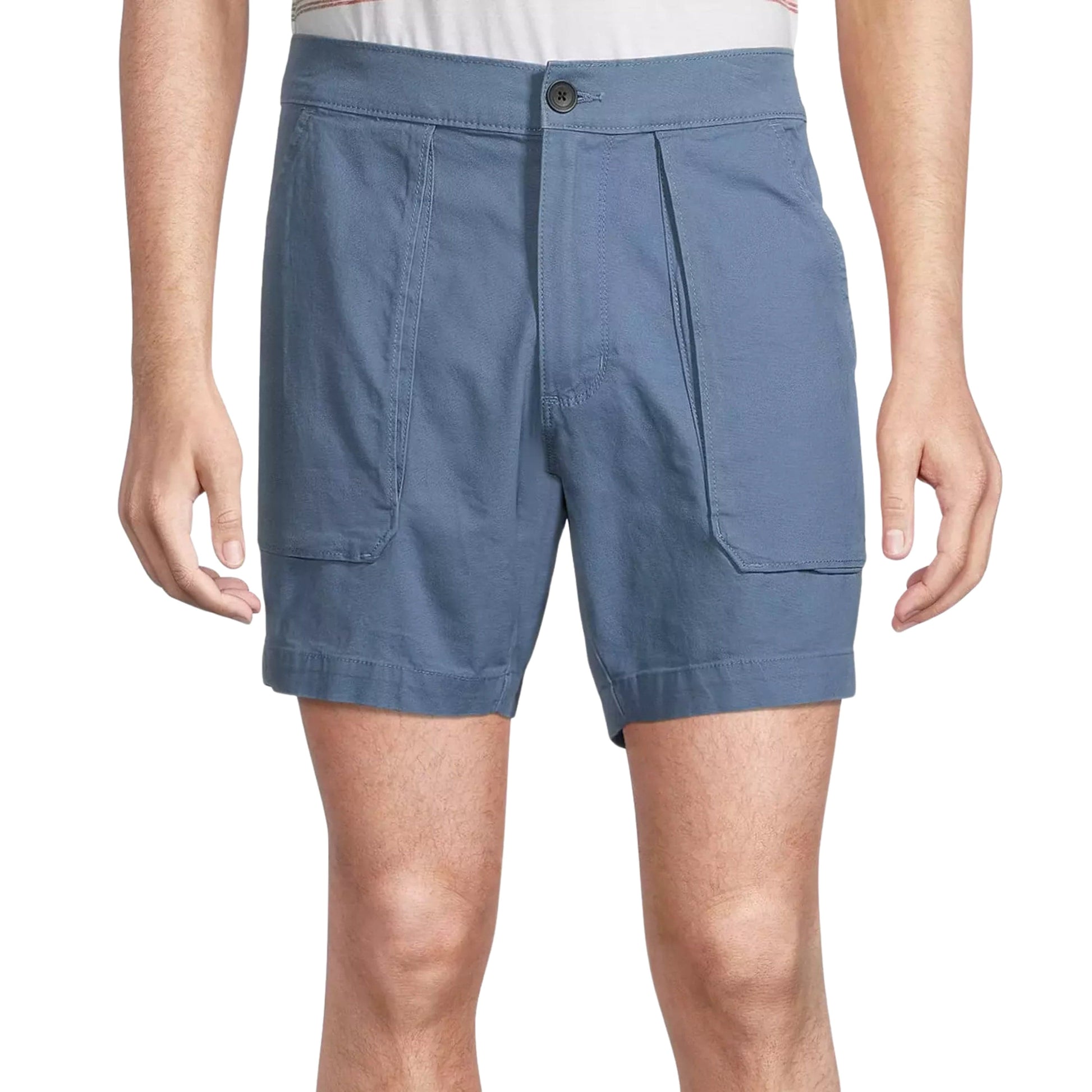 ST.JOHN'S BAY Mens Bottoms XXL / Blue / 42 ST.JOHN'S BAY - Multi pocket cotton shorts