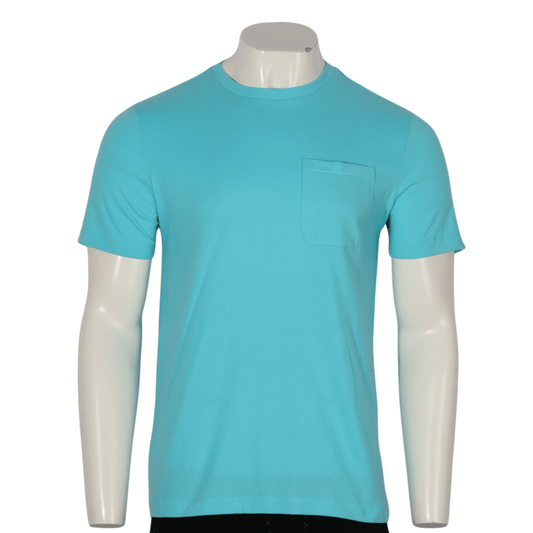 ST. JOHN'S BAY Mens Tops S / Blue ST. JOHN'S BAY - Front chest pocket cotton t-shirt