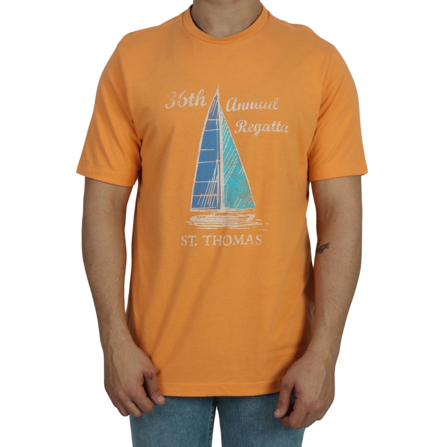 ST.JOHN'S BAY Mens Tops ST.JOHN'S BAY - Printed T-Shirt