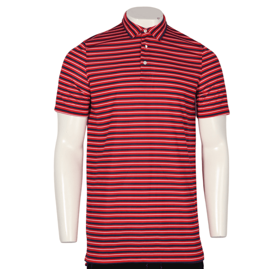 ST.JOHN'S BAY Mens Tops ST.JOHN'S BAY - Stripped button up t-shirt