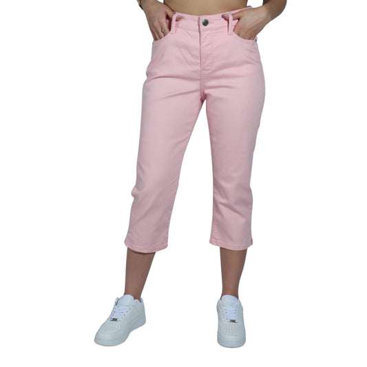 ST.JOHN'S BAY Womens Bottoms L / Pink ST.JOHN'S BAY - Belt Loops Capri