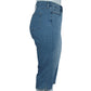 ST.JOHN'S BAY Womens Bottoms XXL / Blue ST.JOHN'S BAY - Belt Loops Denim Capri