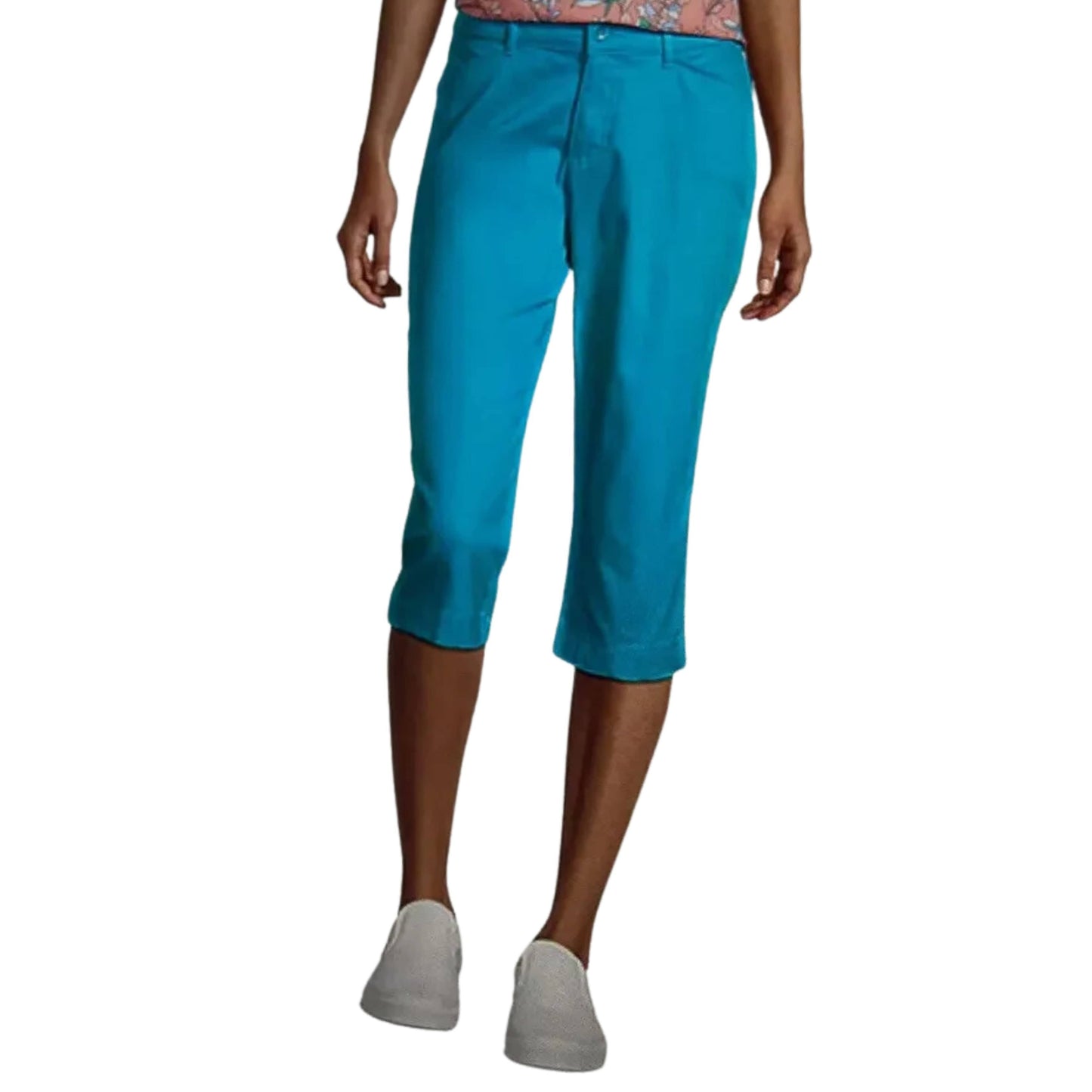 ST.JOHN'S BAY Womens Bottoms XXXL / Blue ST.JOHN'S BAY - Capri Pants