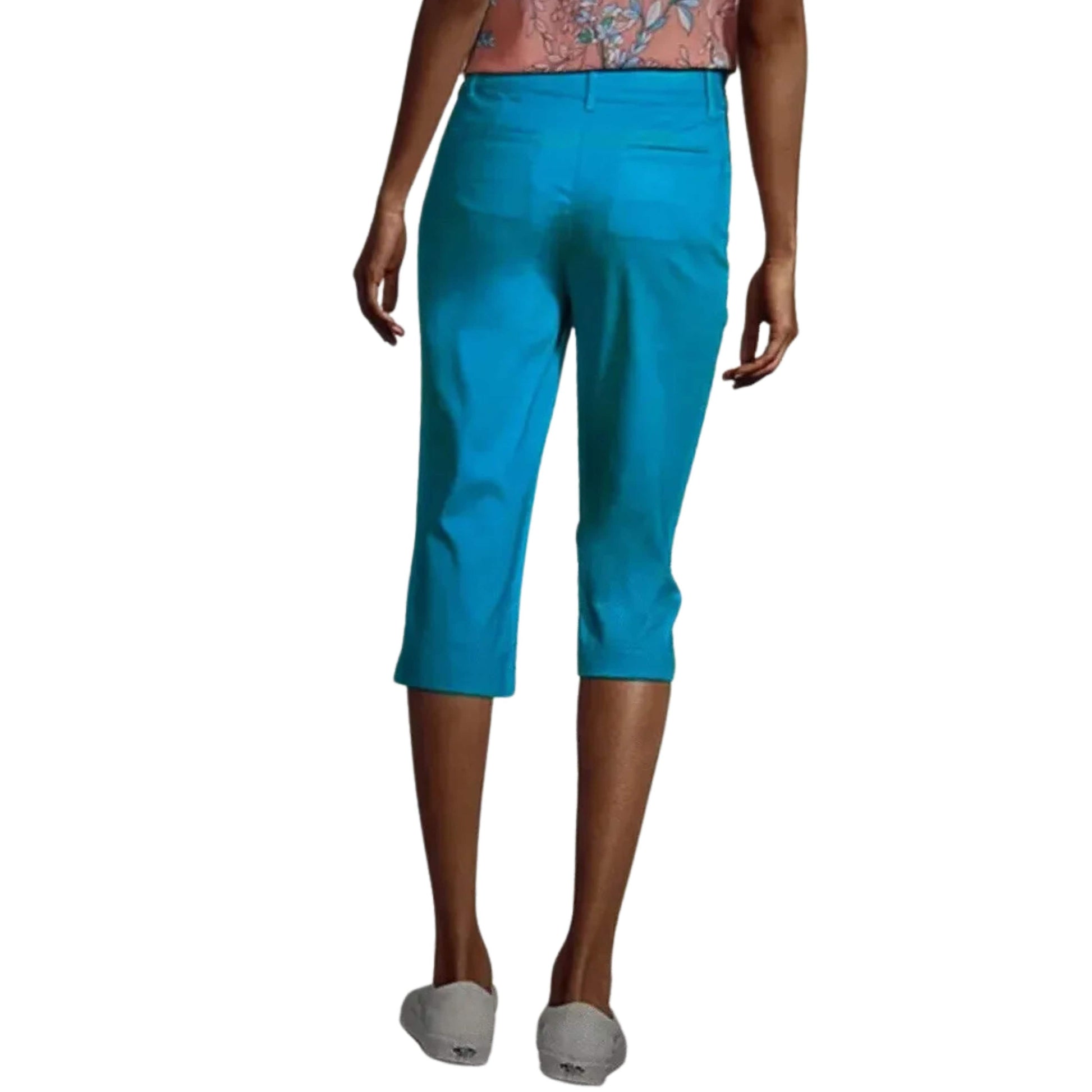 ST.JOHN'S BAY Womens Bottoms XXXL / Blue ST.JOHN'S BAY - Capri Pants