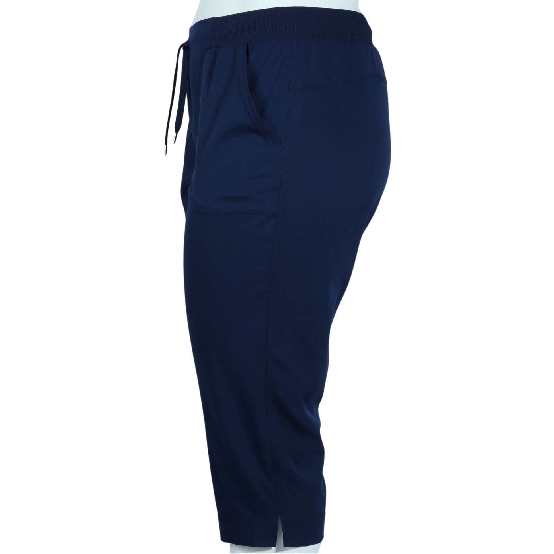 ST.JOHN'S BAY Womens Bottoms L / Navy ST.JOHN'S BAY - Drawstring Capri