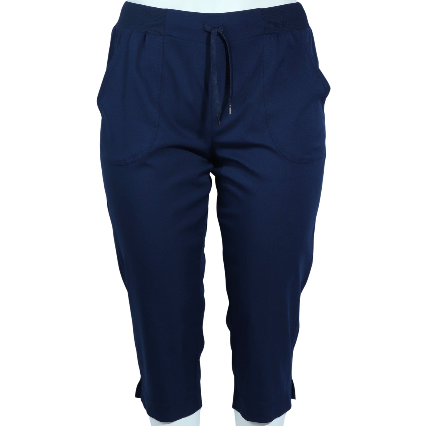 ST.JOHN'S BAY Womens Bottoms L / Navy ST.JOHN'S BAY - Drawstring Capri