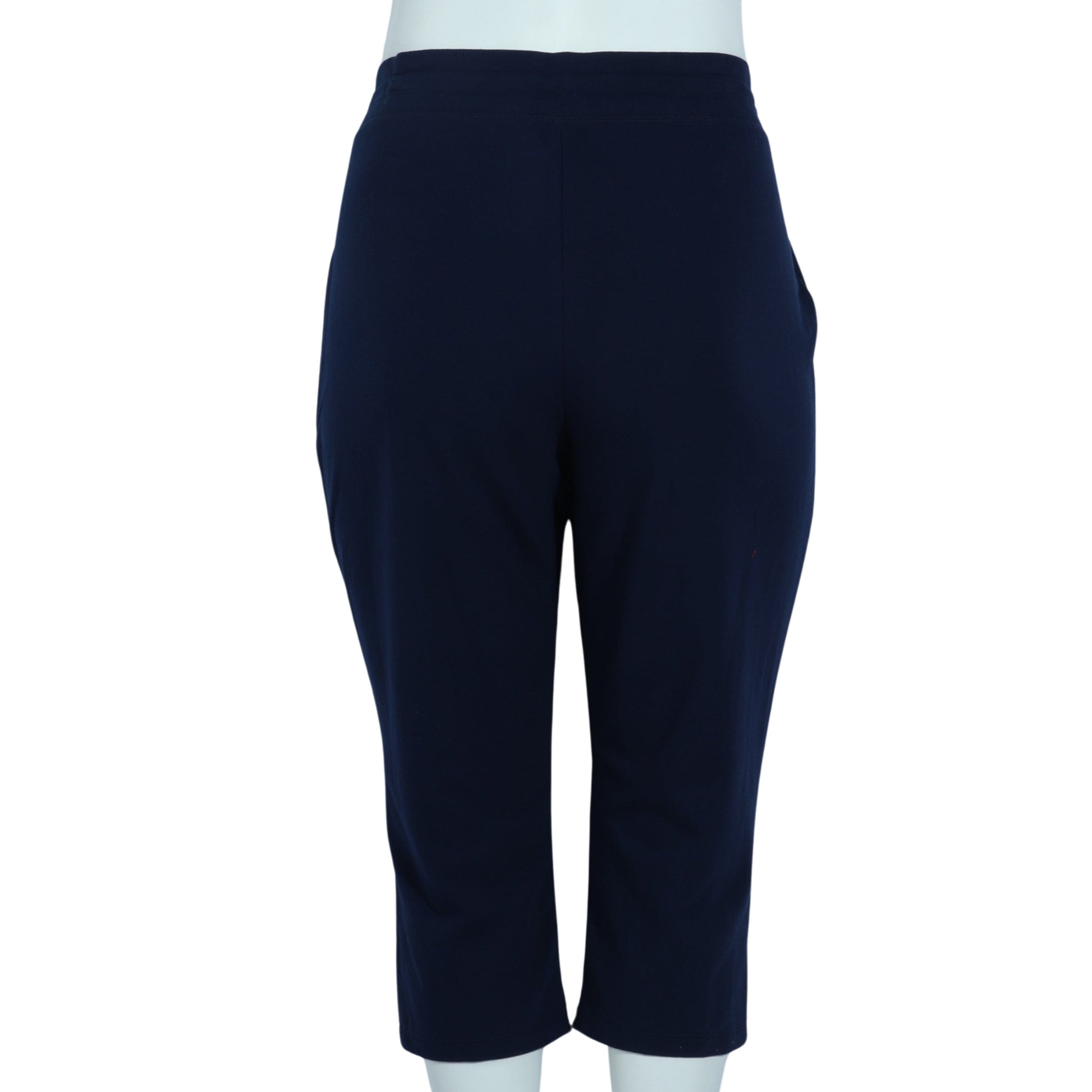 ST.JOHN'S BAY Womens Bottoms XXL / Navy ST.JOHN'S BAY - Drawstring Capri