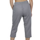 ST. JOHN'S BAY Womens Bottoms Petite S / Grey ST. JOHN'S BAY - High Rise Capri Sweatpants