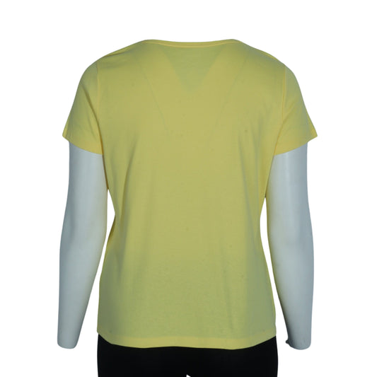 ST.JOHN'S BAY Womens Tops XXL / Yellow ST.JOHN'S BAY - Simple T-shirt