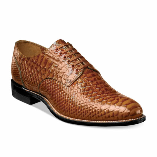 STACY ADAMS Mens Shoes 42.5 / Brown STACY ADAMS -  Shoes Madison Anaconda Plain Toe