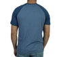 STAFFORD Mens Tops S / Blue STAFFORD - Colored Sleeve Top