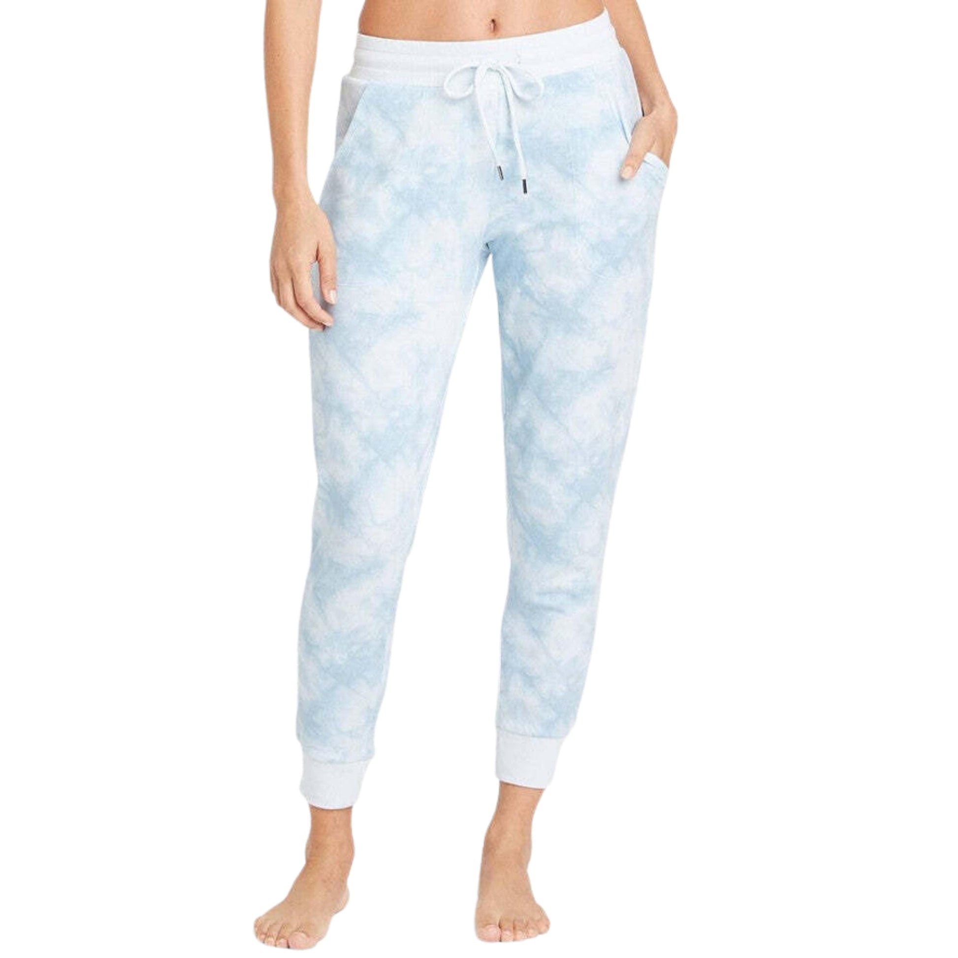 STARS ABOVE Womens Bottoms M / Blue STARS ABOVE - Soft Fleece Tie-Dye Jogger Pants