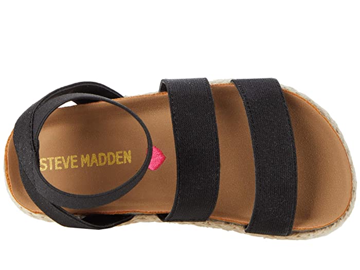 STEVE MADDEN Kids Shoes 28 / Black STEVE MADDEN -  Elastic Strap Fashion Sandals