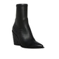 STEVE MADDEN Womens Shoes 41 / Black STEVE MADDEN - Stretch Thorn Pointed Toe Block Heel