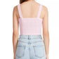 STEVE MADDEN Womens Tops STEVE MADDEN - Bouclé Up Bustier Top