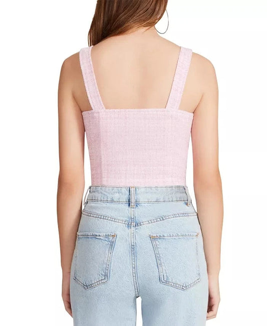 STEVE MADDEN Womens Tops STEVE MADDEN - Bouclé Up Bustier Top