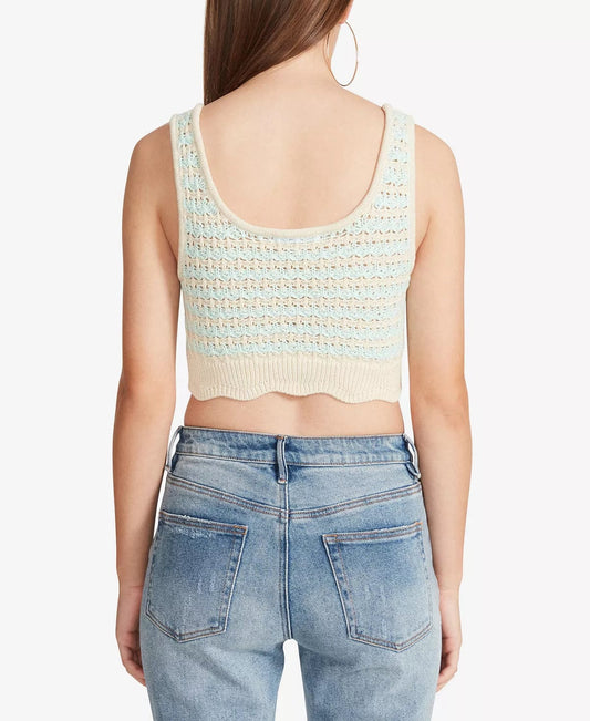 STEVE MADDEN Womens Tops XS / Multi-Color STEVE MADDEN - Crochet Bra Top