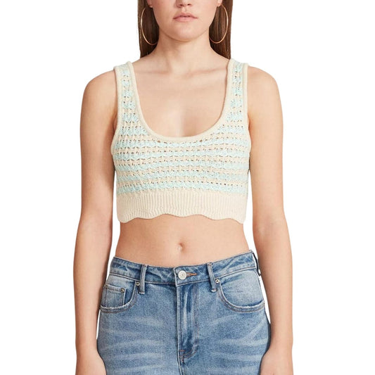 STEVE MADDEN Womens Tops XS / Multi-Color STEVE MADDEN - Crochet Bra Top