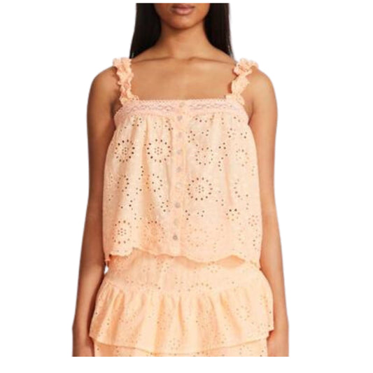 STEVE MADDEN Womens Tops STEVE MADDEN - Summer Sunrise Eyelet Top