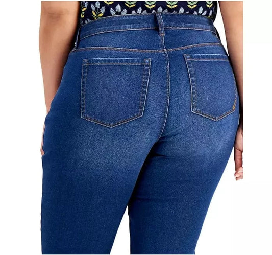 STYLE & CO. Womens Bottoms M / Blue / 28-29 STYLE & CO. - Curvy-Fit Skinny Leg Denim