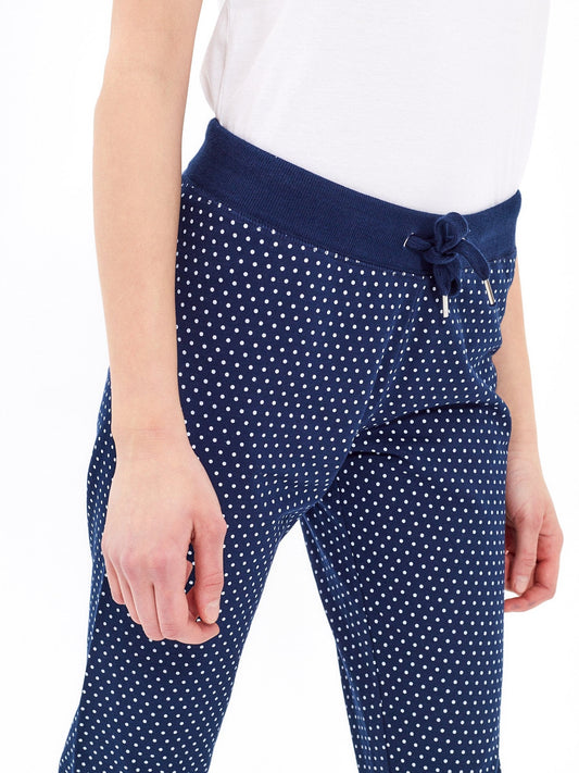 STYLE & CO Womens Bottoms S / Blue STYLE & CO - Star-Print Sweatpants