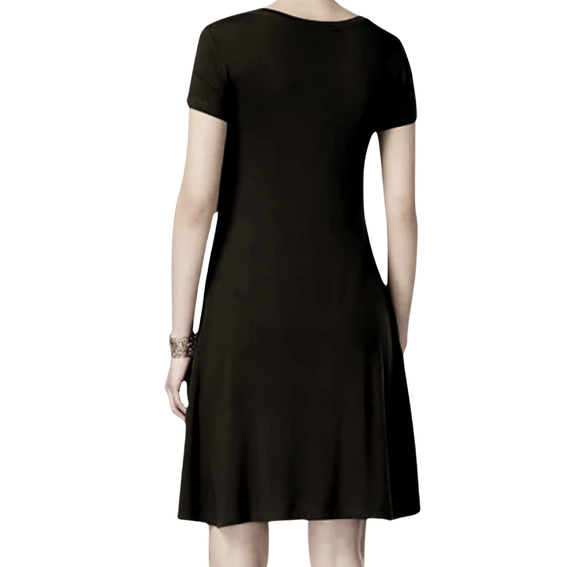 STYLE & CO. Womens Dress STYLE & CO. - Short-Sleeve A-Line Dress