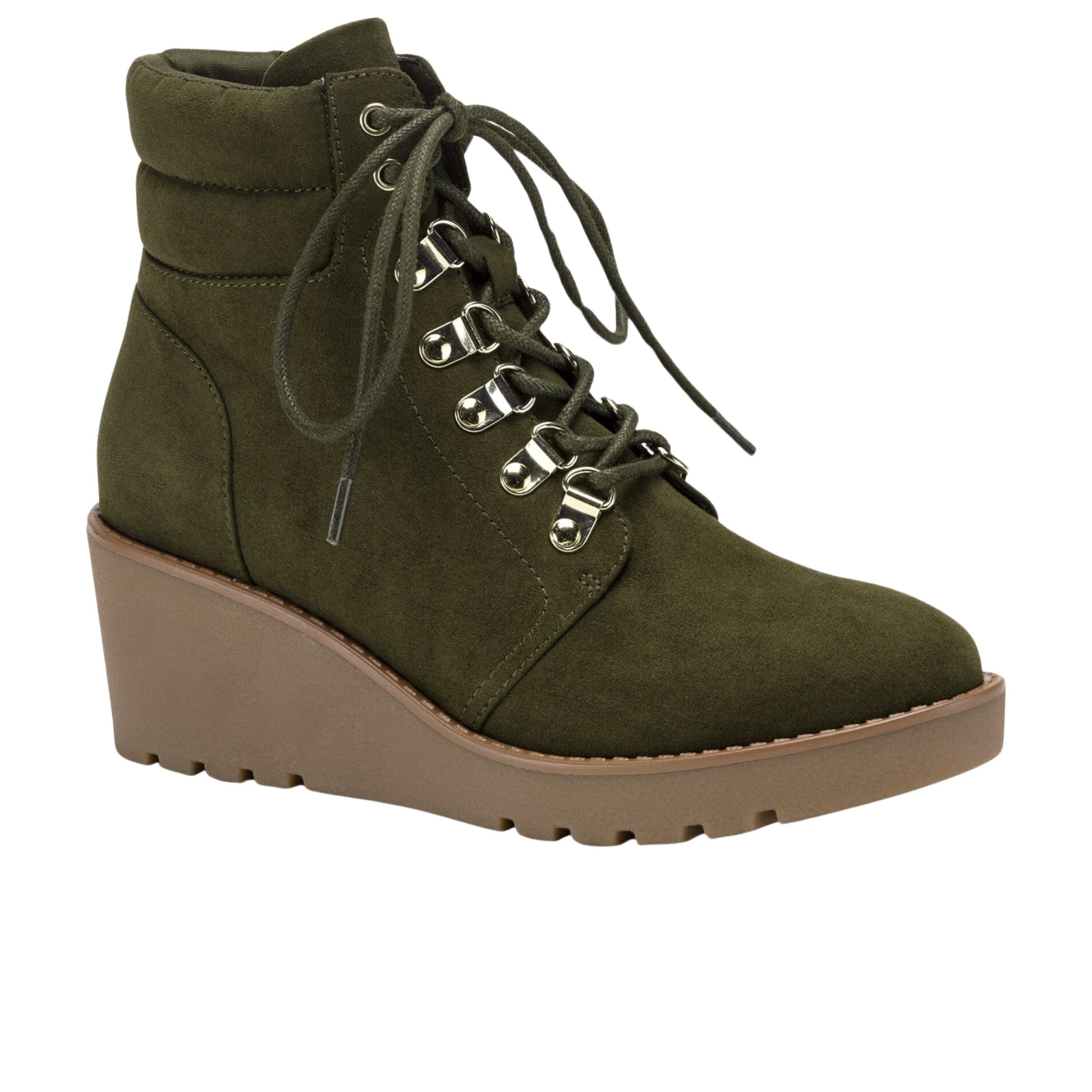 STYLE & CO Womens Shoes 36 / Green STYLE & CO -  Carmenn Wedge Booties