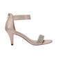 STYLE & CO. Womens Shoes 40.5 / Gold STYLE & CO. - Padded Insole Embellished Evening Heels