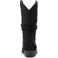 STYLE & CO. Womens Shoes 43 / Black STYLE & CO. - Toe Block Heel Western Boot