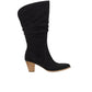 STYLE & CO. Womens Shoes 42 / Black STYLE & CO. - Toe Block Heel Zip-up Slouch Boot