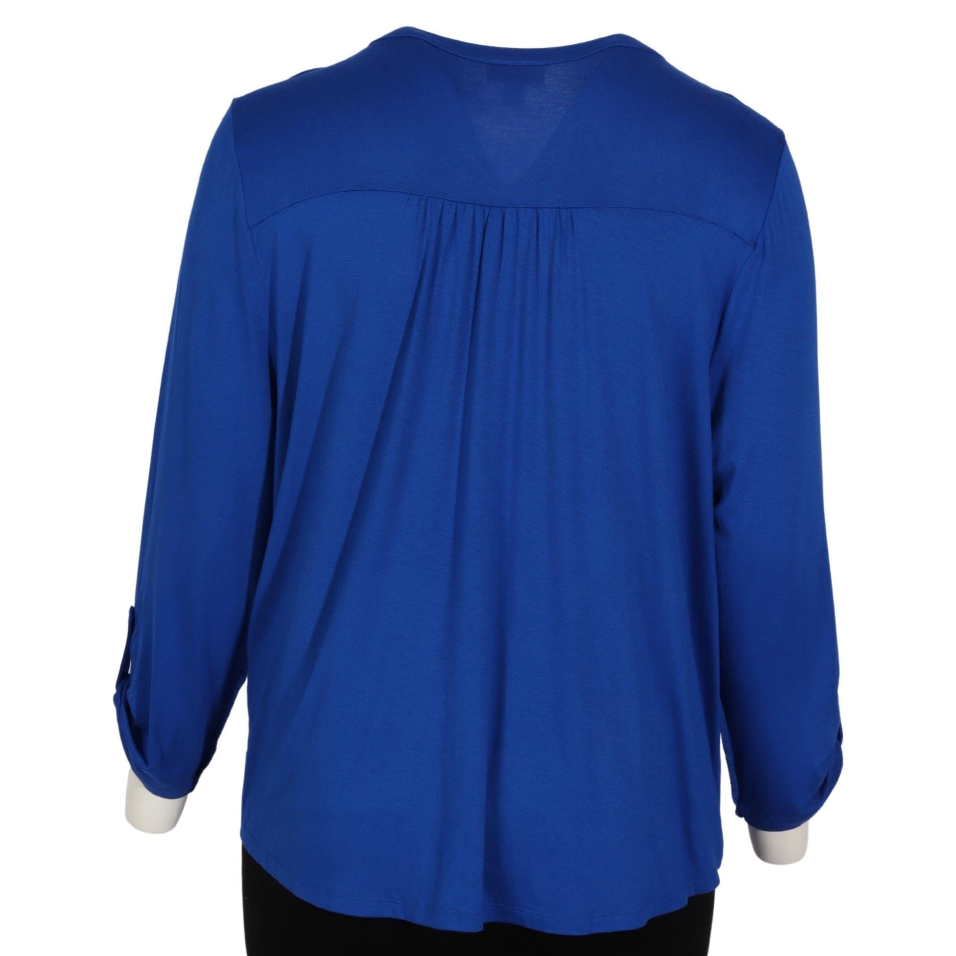 STYLE & CO. Womens Tops XXXL / Blue STYLE & CO. - Button Closure Blouse