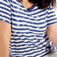 STYLE & CO. Womens Tops XS / Multi-Color STYLE & CO. - Printed-Stripe Top